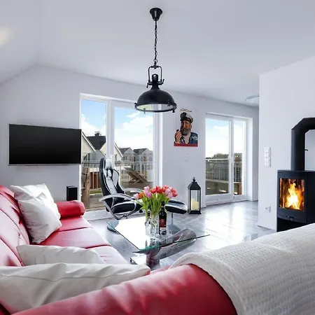 Apartment Kapitaen Cook, E-ladesaeule, Wasserbett *
